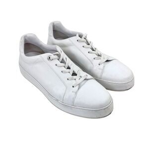 Loro Piana Nuages White Leather Lace Up Sneakers Women Size‎ 40 9